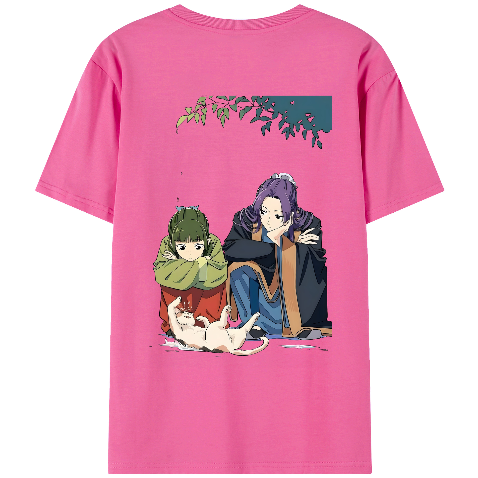 （画像用） 薬屋のひとりごと The Apothecary Diaries レディース半袖Tシャツ(バックプリント)